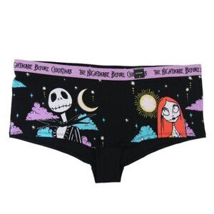 Torrid Nightmare Before Christmas Boyshort Panties Size 4X Jack Sally Black New